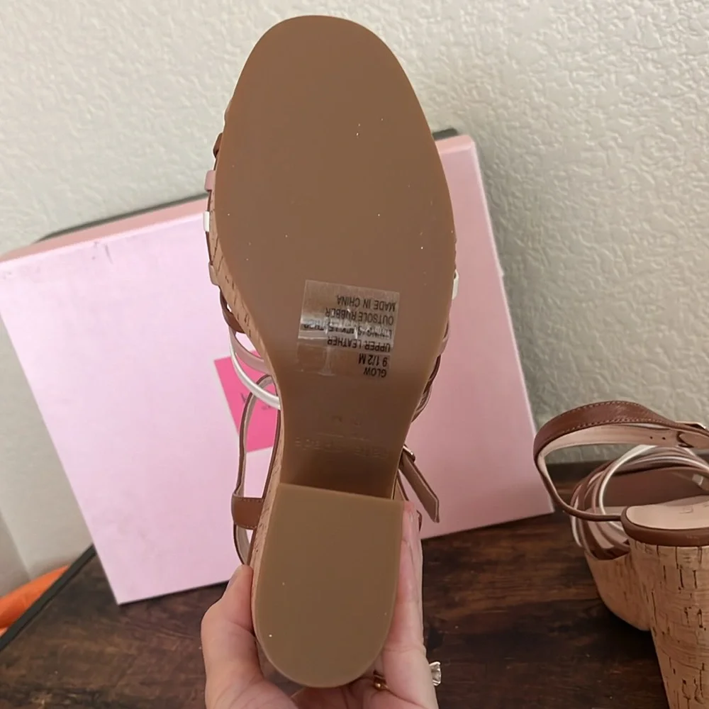 🆕 Kate Spade ♠️ Glow platform Sandals